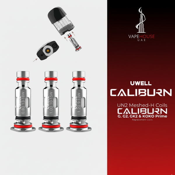 uwell caliburn gk2 coils G Replacement Coil Size:5 Pack 5-Pack] Foger Switch Pro Pre-filled Pod Kits