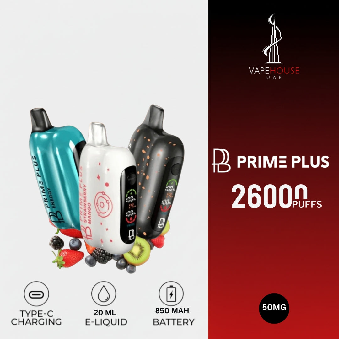 Prime Bar Plus 26000 puff 50mg