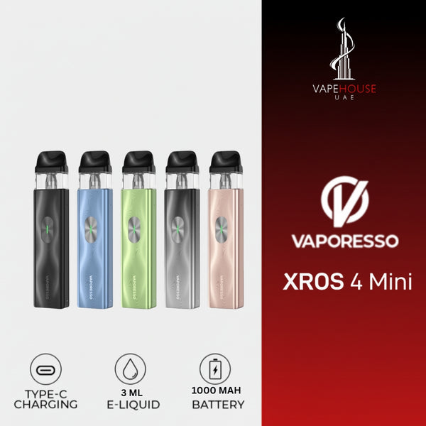 vaporesso xros 4 mini charging VAPORESSO XROS 4 & XROS 4 Mini Review: Featuring COREX 2.0 Technology