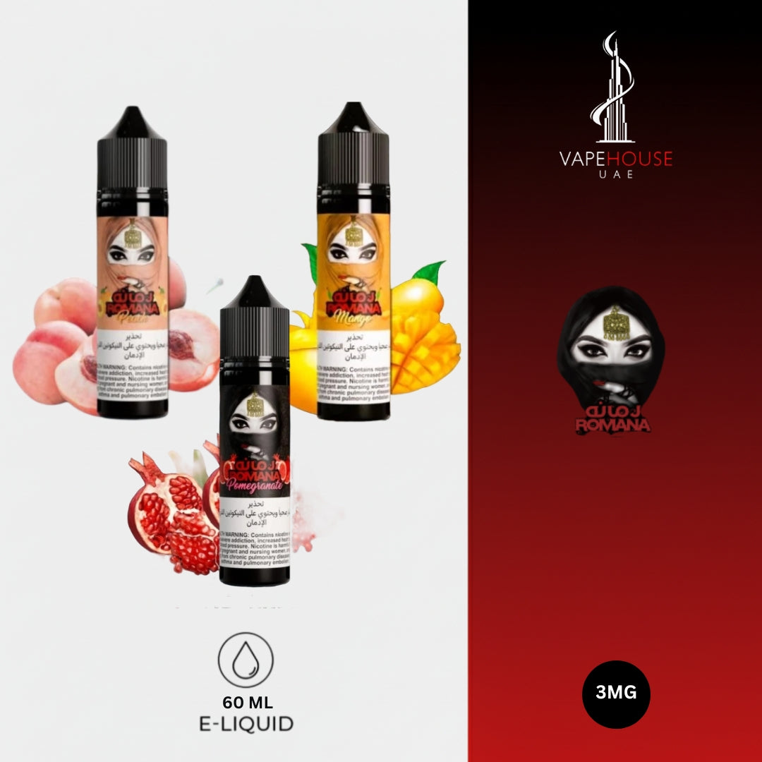 ROMANA E-LIQUID 3mg (60ml)