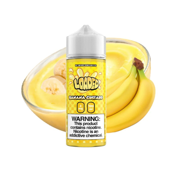 LOADED E-LIQUID - BANANA CUSTARD - 120ML