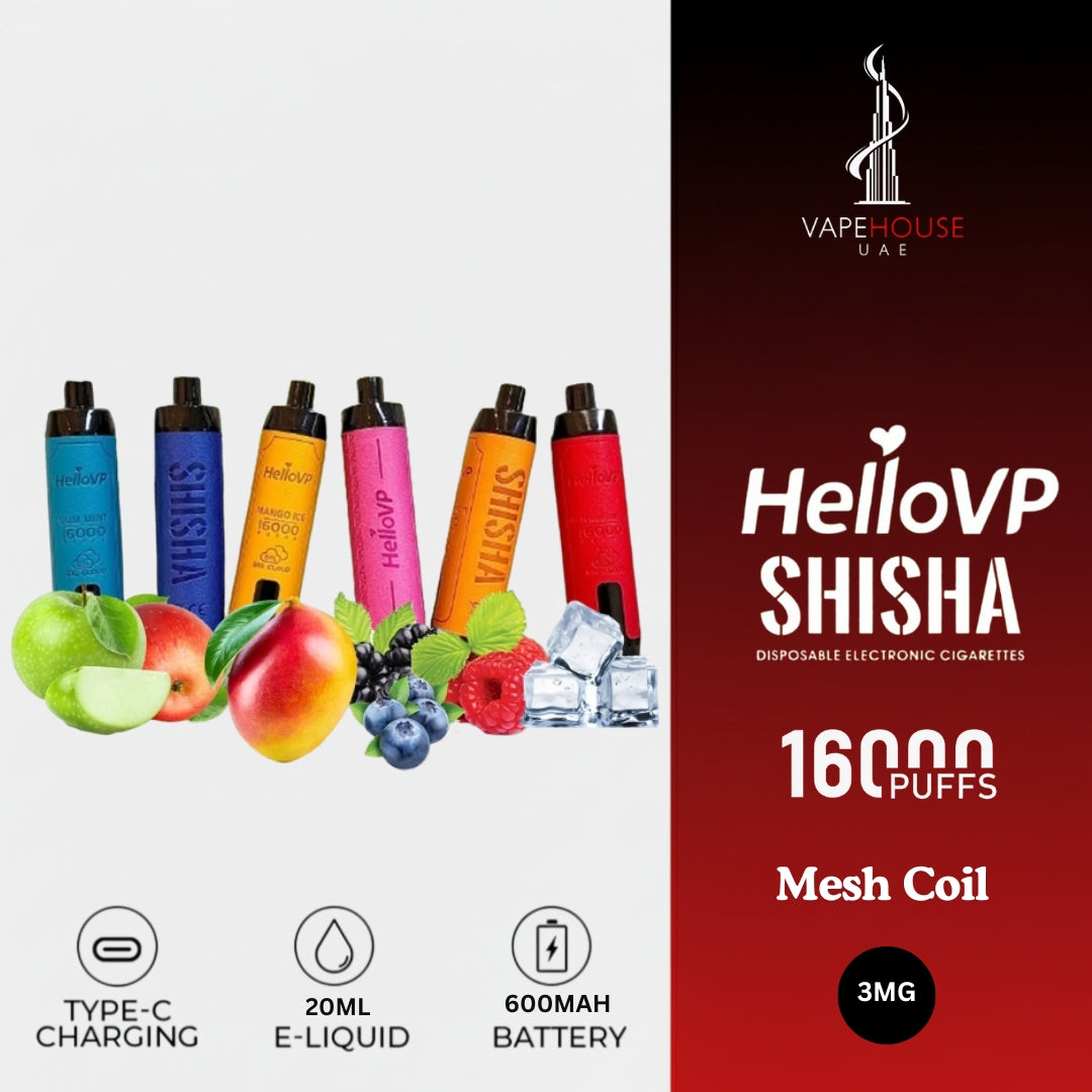 HELLOVP SHISHA  (16000 PUFF)