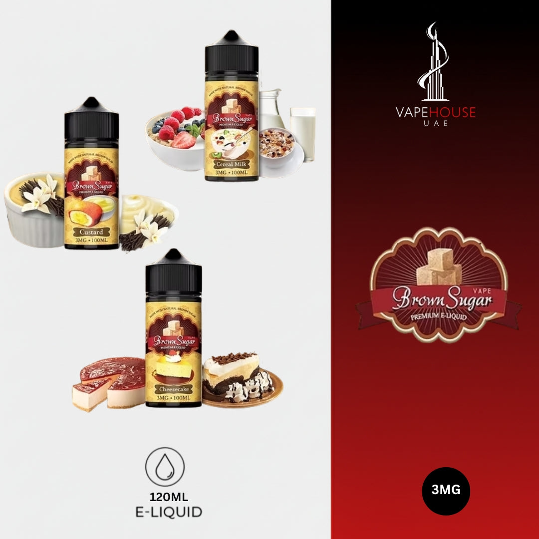 Brown Sugar Premium E Liquid 3mg 100ml