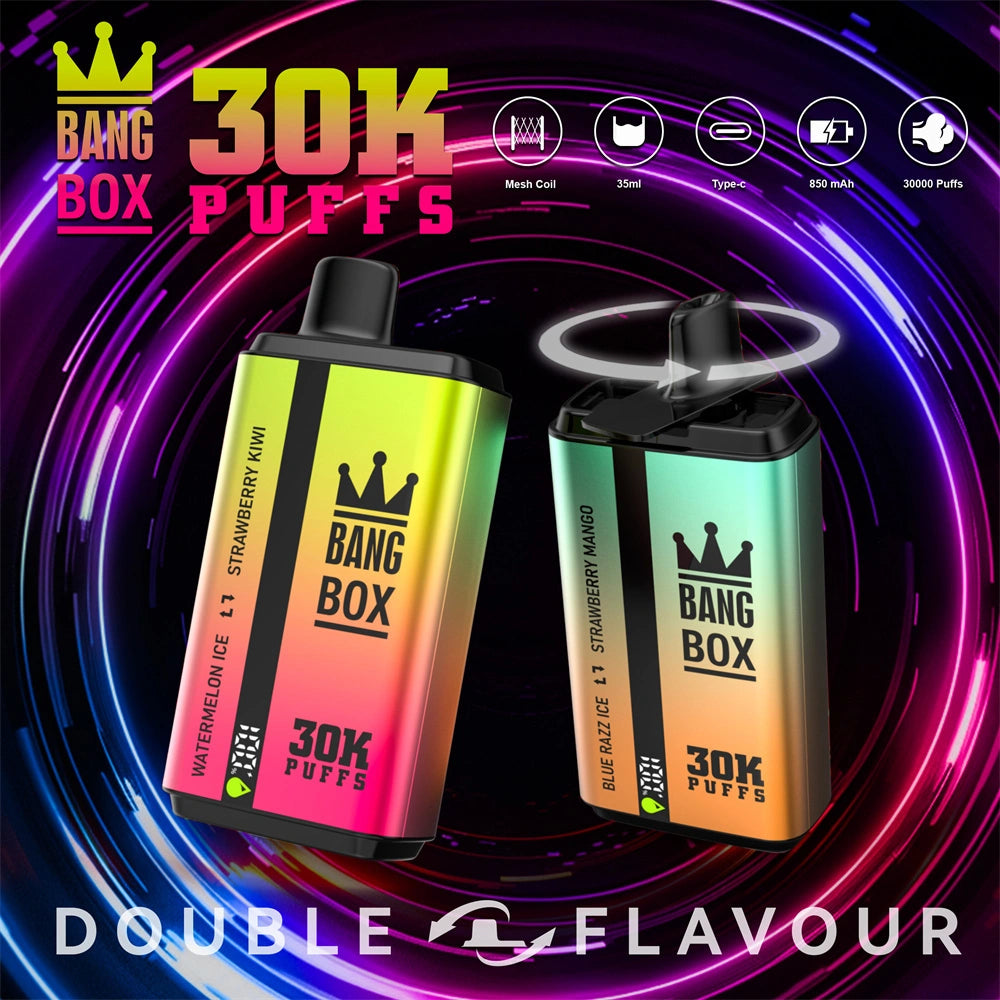 BANG BOX DOUBLE FLAVOUR 30000 PUFF 50MG BANG BOX DOUBLE FLAVOUR 30000 PUFF 50MG