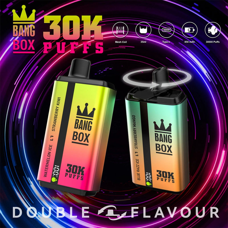 BANG BOX DOUBLE FLAVOUR 30000 PUFF 50MG