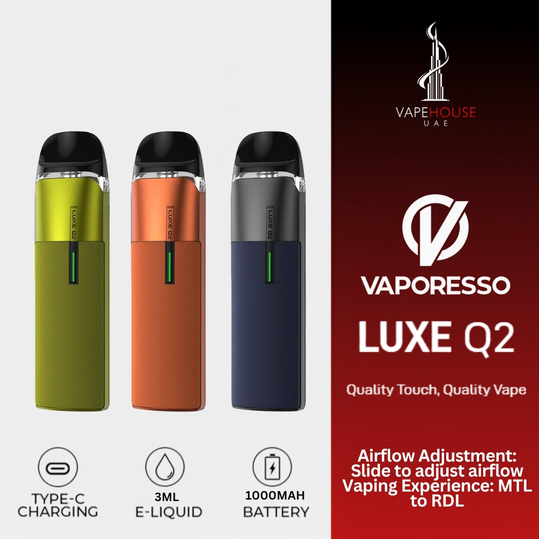 Vaporesso Luxe Q2 Pod Kit AND Q3 Vaporesso Luxe Q2 Pod Kit AND Q3