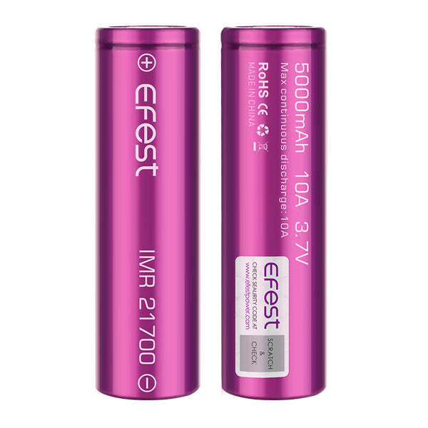 Efest IMR 21700 5000mAh / 10A