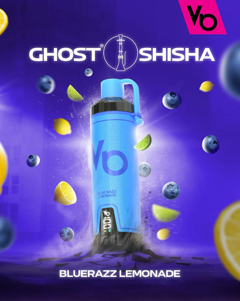 GHOST SHISHA DISPOSABLE 15000puff  5MG