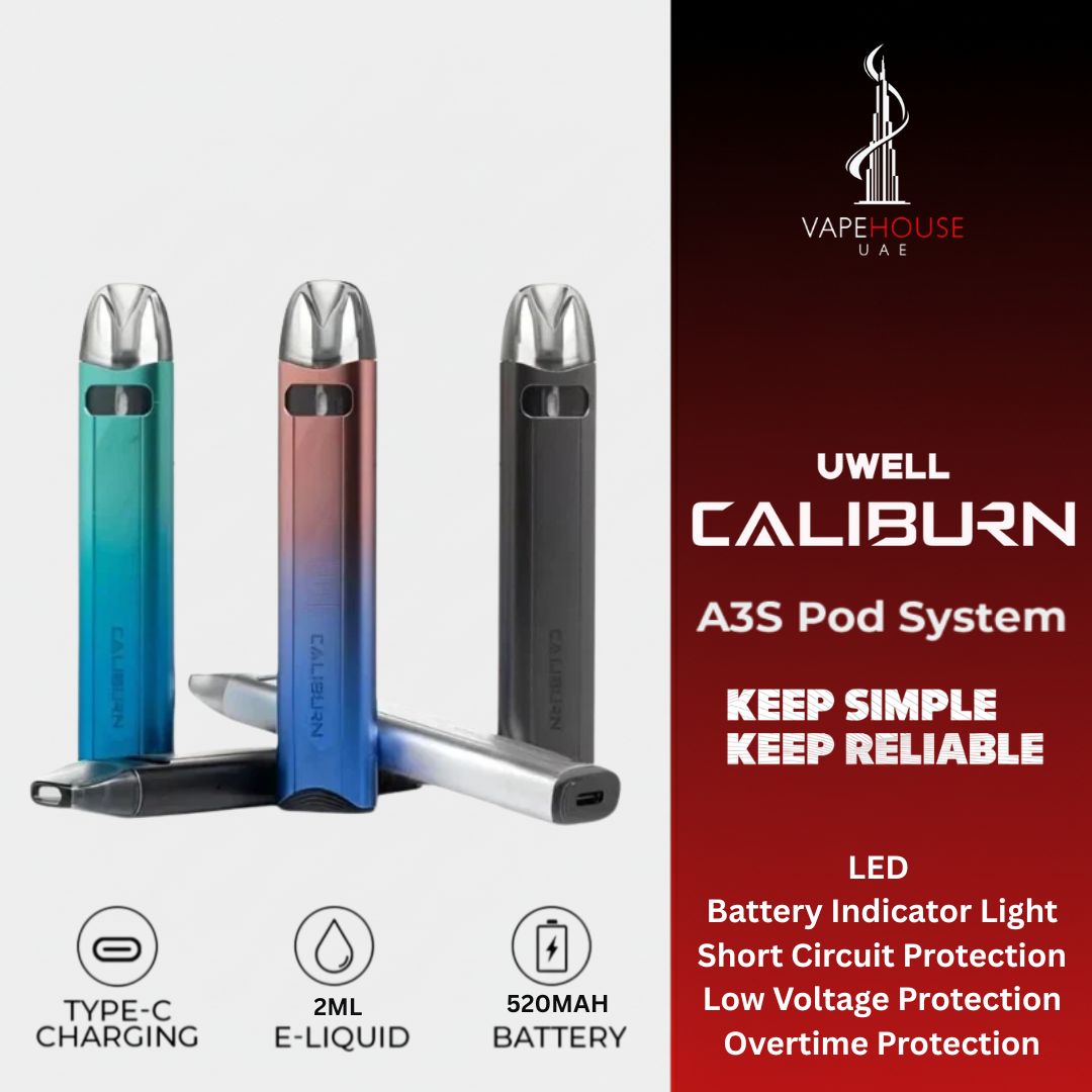 Uwell Caliburn A3S 16W Pod System