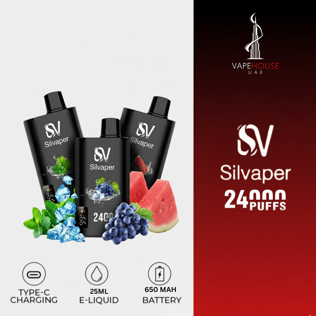 SILVAPER 24000 PUFFS
