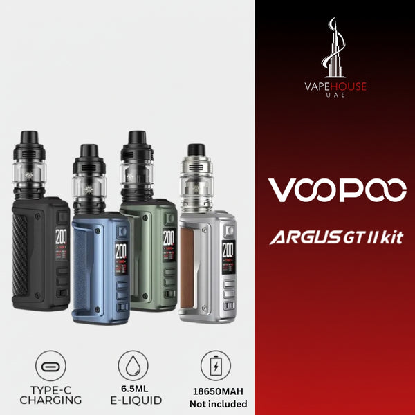 VOOPOO ARGUS GT 2 200W STARTER KIT VOOPOO ARGUS GT 2 200W STARTER KIT