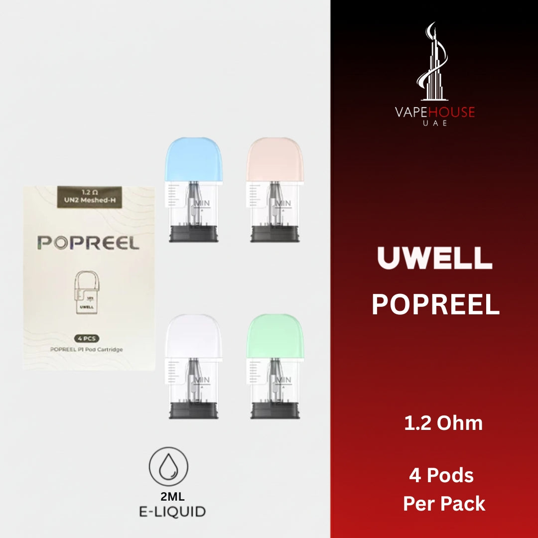 UWELL POPREEL P1 REPLACEMENT POD CARTRIDGE (1.2 ohm)