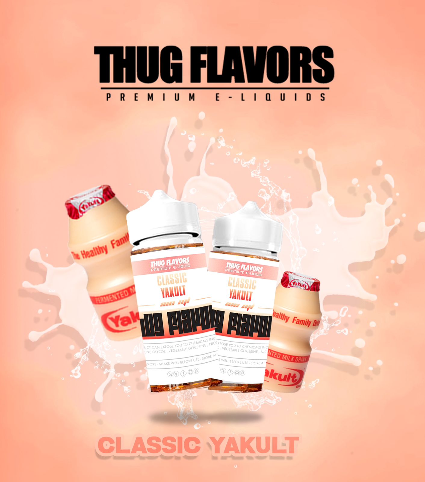 THUG SAUCE PREMIUM E-LIQUID FREEBASE  100ML
