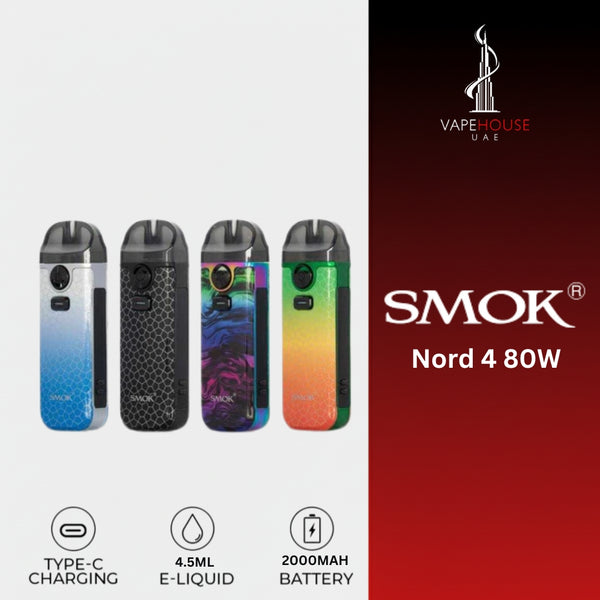 Nord 4 Pod Kit SMOK (80W) Nord 4 Pod Kit SMOK (80W)