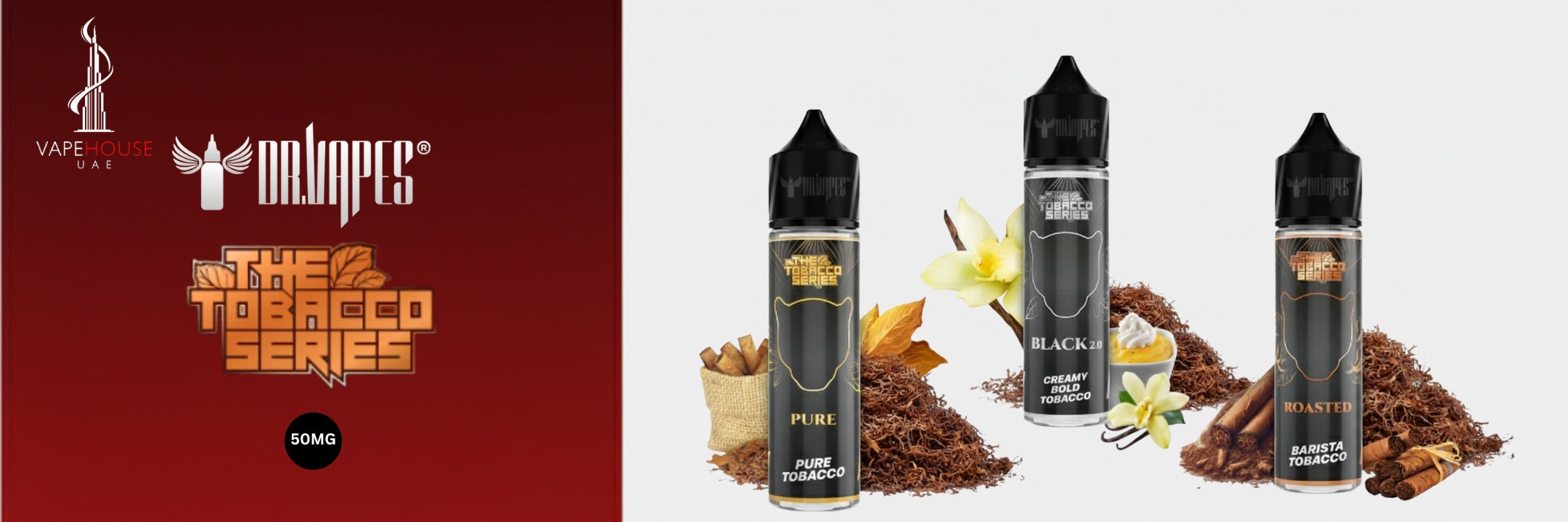 dr vapes tobacco series