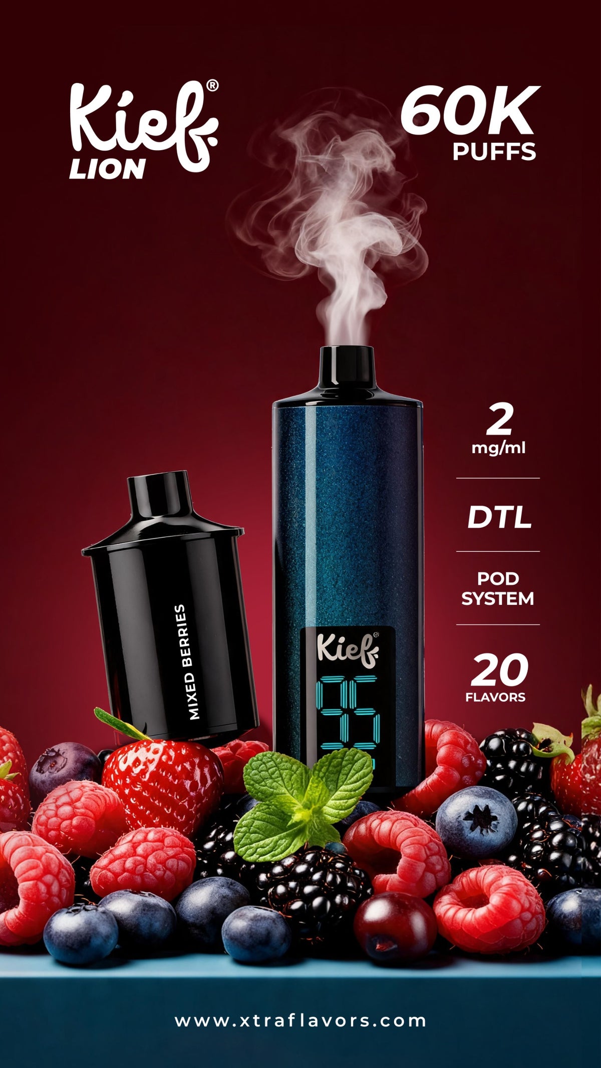 KIEF LION 60K / DTL  Pod System