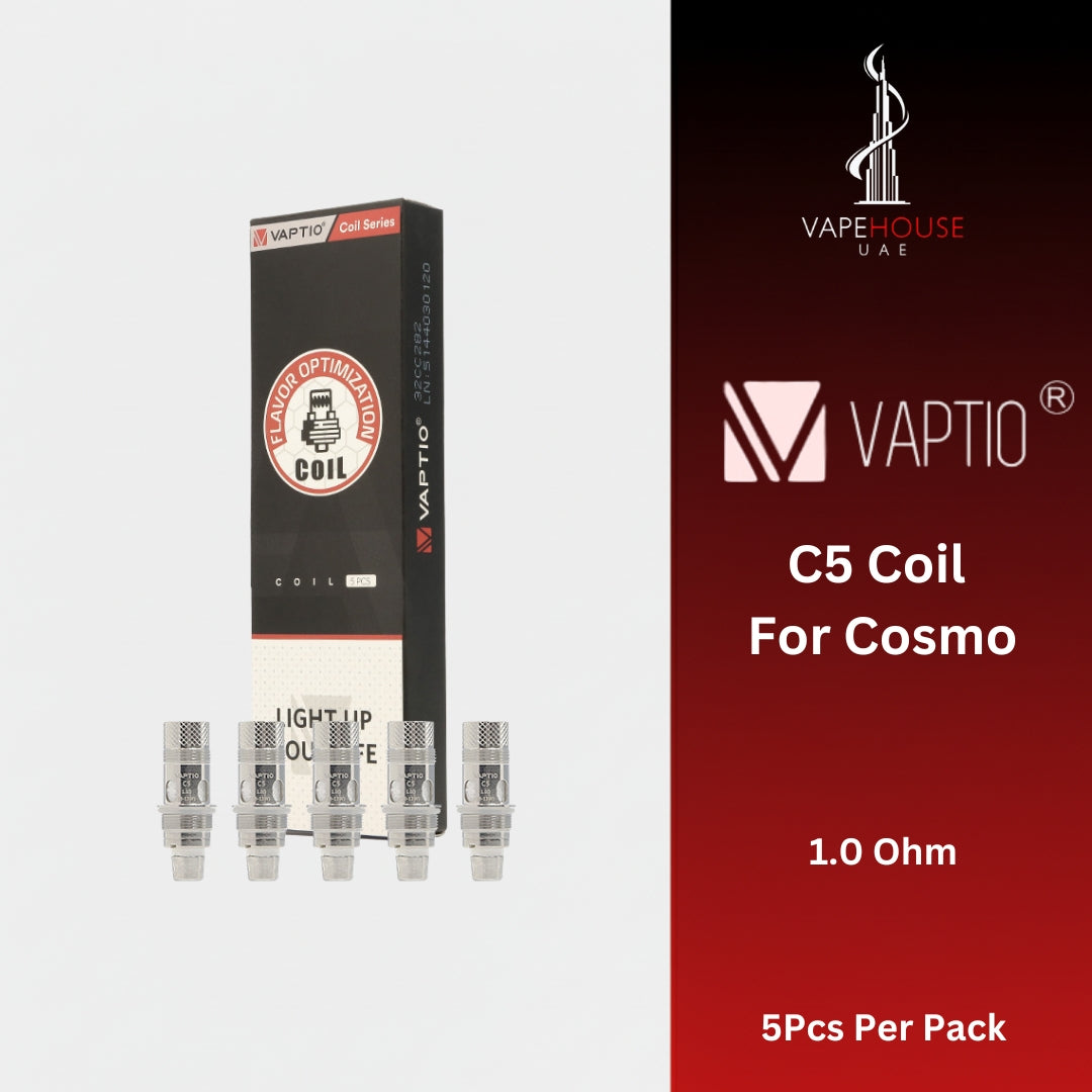 Vaptio C5 Coil For Cosmo - 1.0ohm - 5pcs