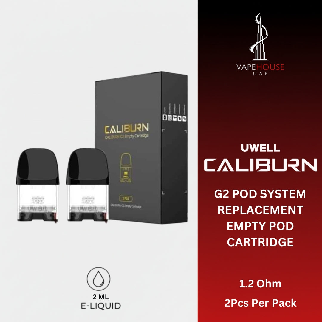 UWELL CALIBURN G2 POD SYSTEM REPLACEMENT EMPTY POD CARTRIDGE