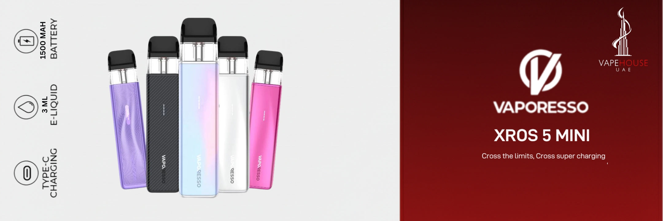 Vaporesso XROS 5 Mini vape devices 
