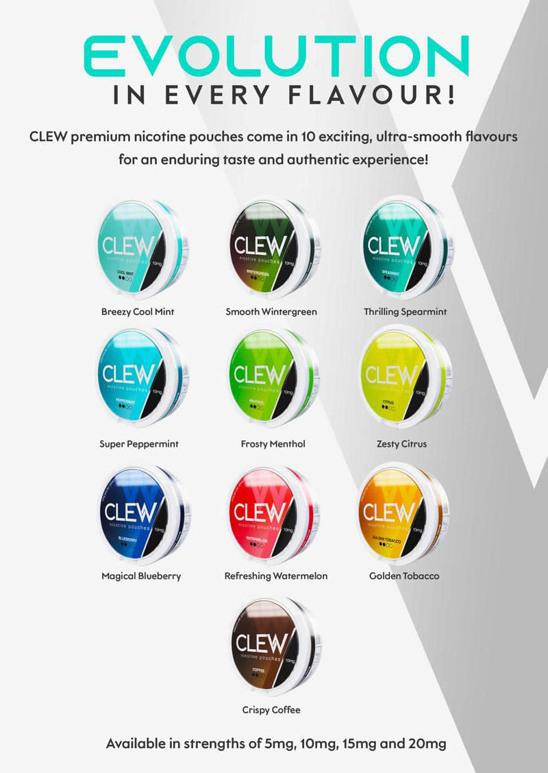 CLEW NICOTINE PAUCHES