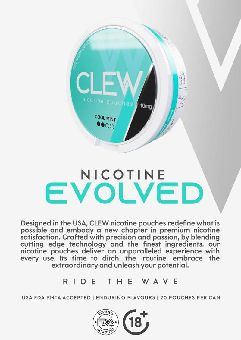 CLEW NICOTINE PAUCHES