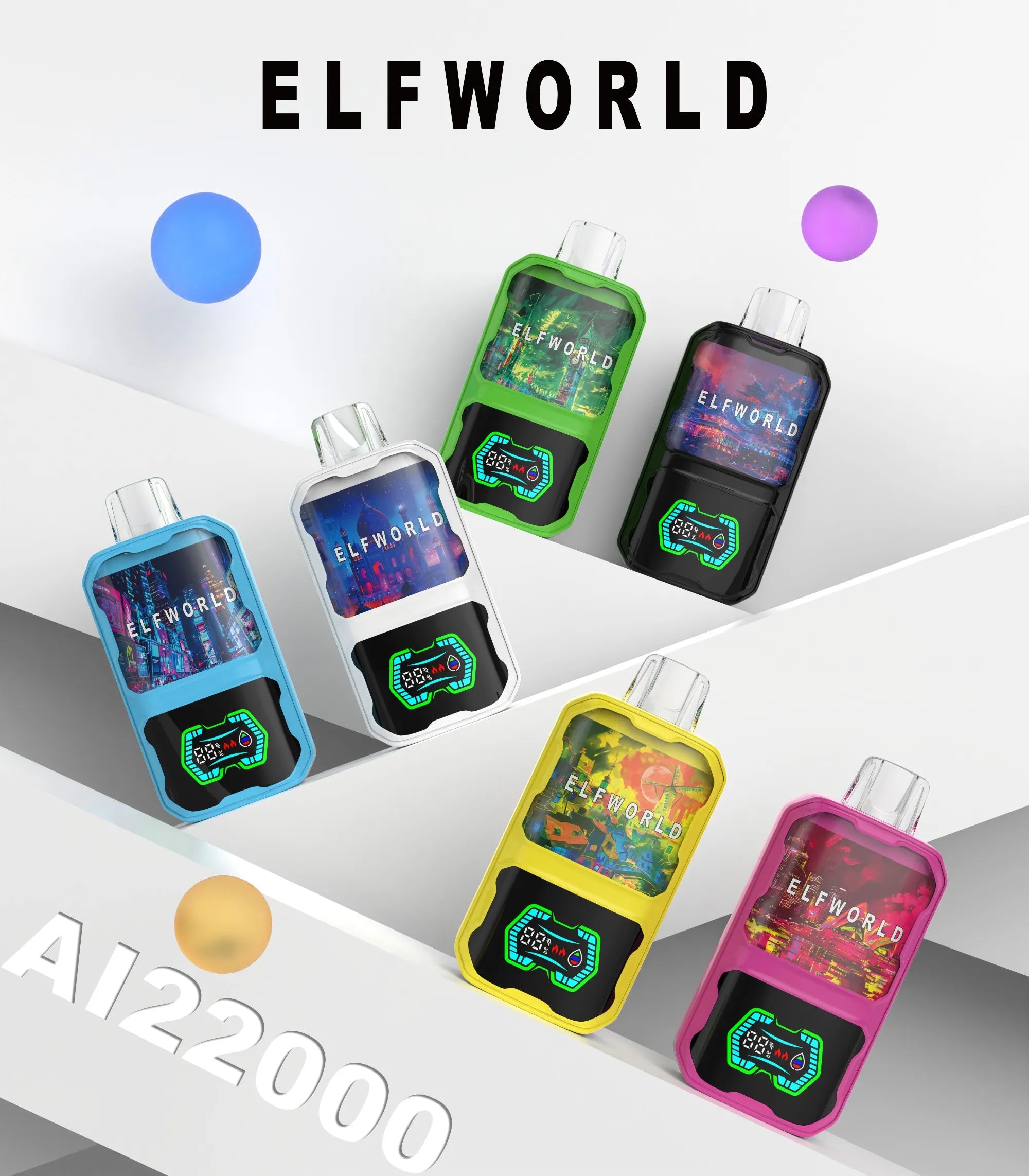 ELF WORLD  22000 PUFF 5%