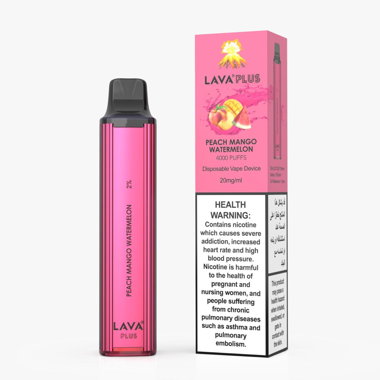 LAVA PLUS 4000 PUFFS-20MG DISPOSABLE VAPE