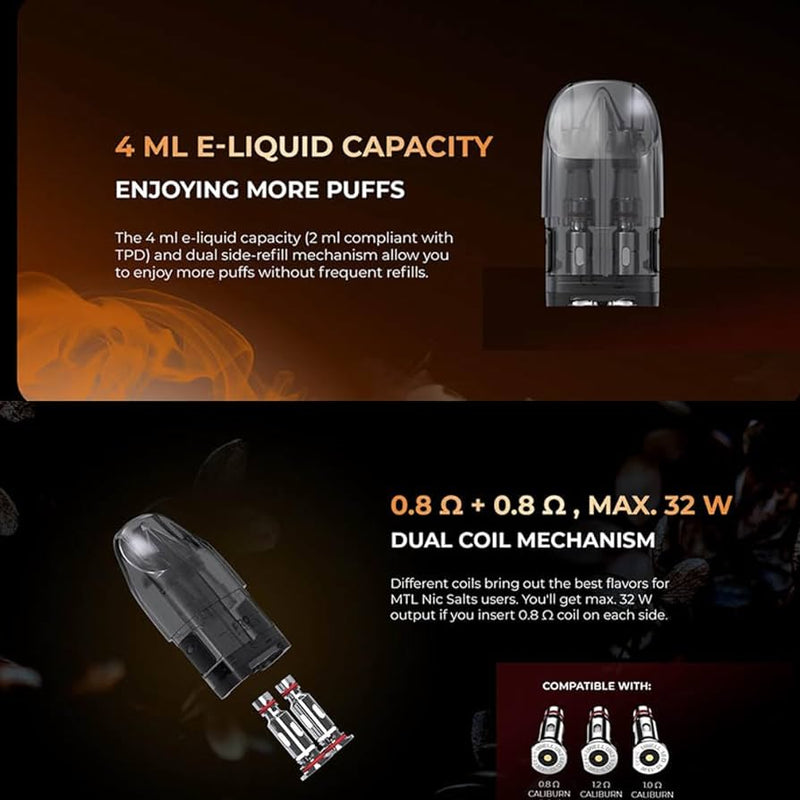 Uwell Caliburn Explorer Pod Vape Kit