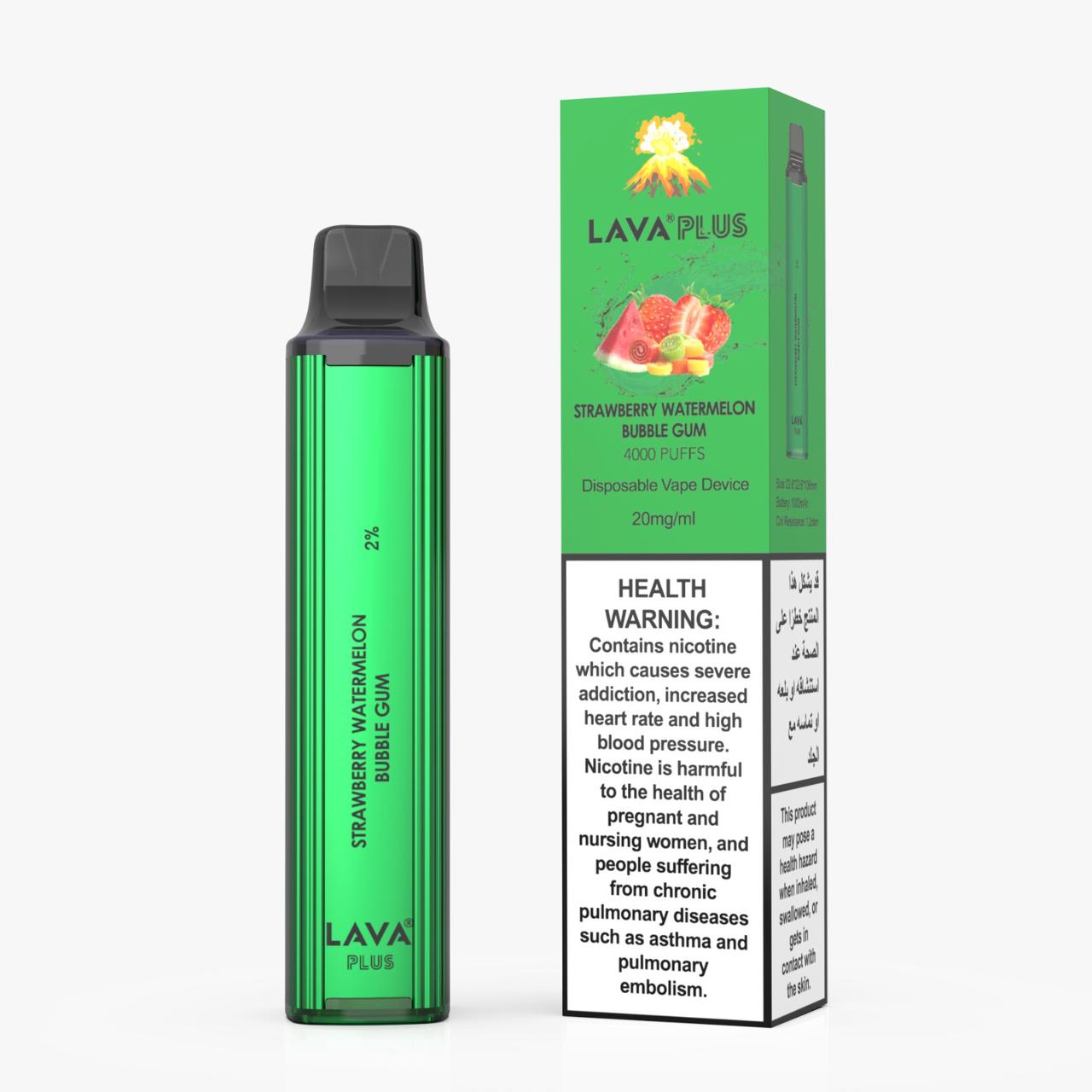LAVA PLUS 4000 PUFFS-20MG DISPOSABLE VAPE