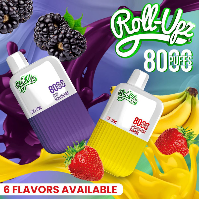 ROLL UPZ  Disposable Vape - 8000 Puffs