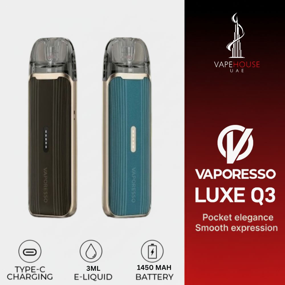 Vaporesso Luxe Q2 Pod Kit AND Q3 Vaporesso Luxe Q2 Pod Kit AND Q3