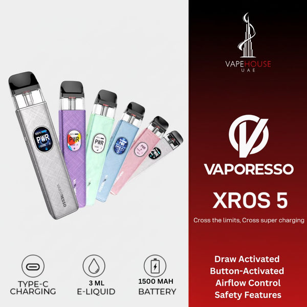 VAPORESSO XROS 5 - 1500 mAh VAPORESSO XROS 5 - 1500 mAh