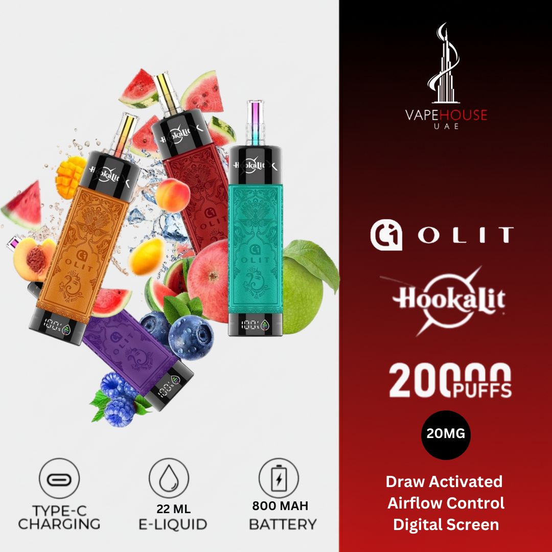 OLIT HOOKALIT X DISPOSABLE VAPE 20,000 PUFFS