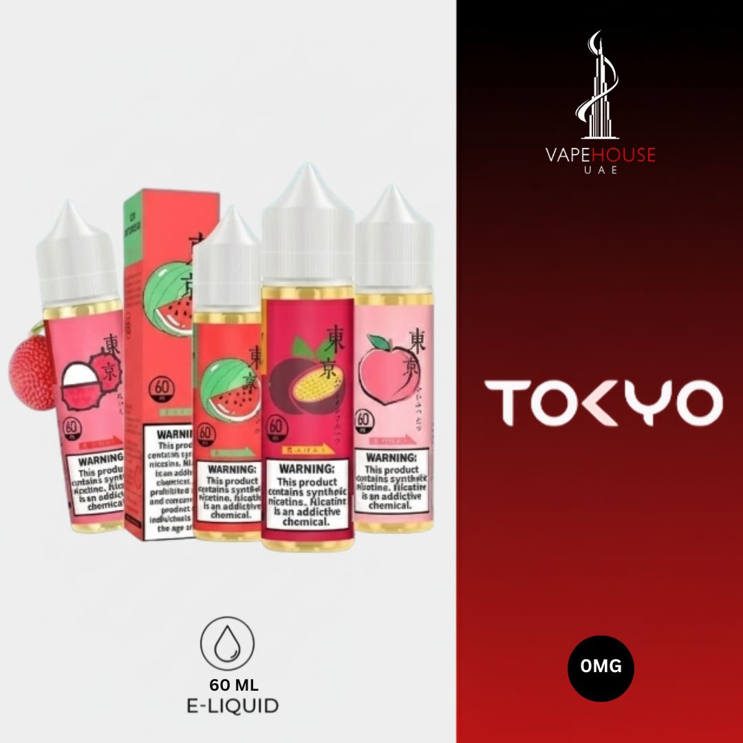 Tokyo E-liquid 60ml 0mg