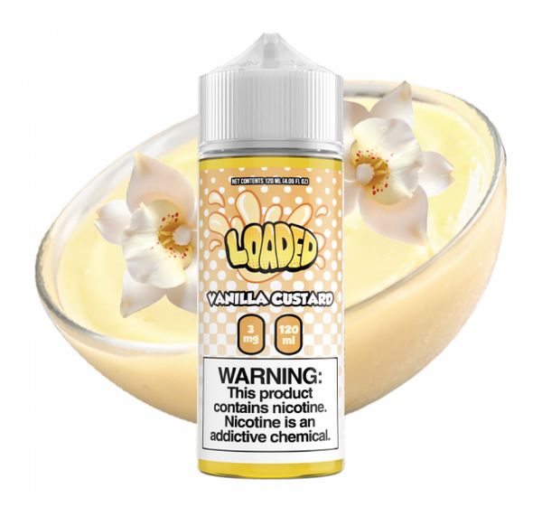 VANILLA CUSTARD LOADED  - 120ML