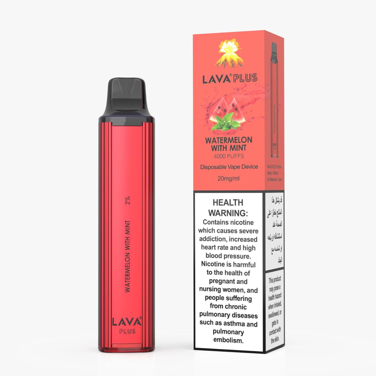 LAVA PLUS 4000 PUFFS-20MG DISPOSABLE VAPE