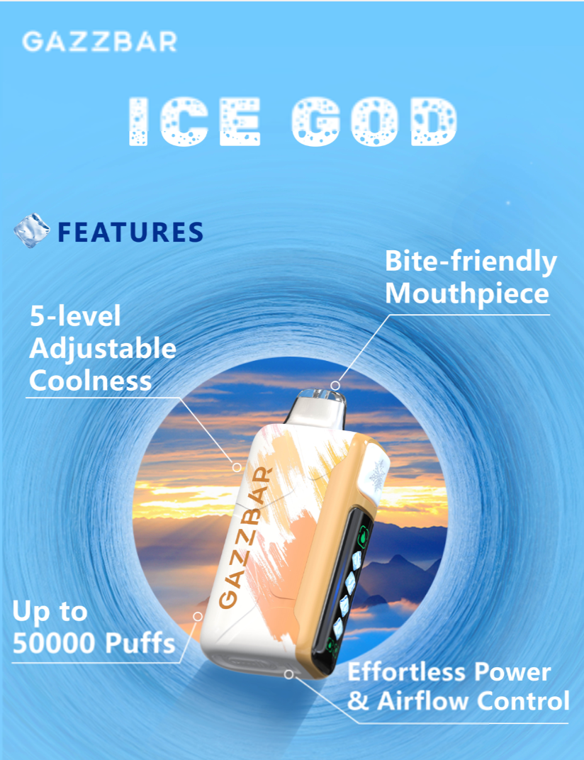 Gazzbar Ice God 50000 50K