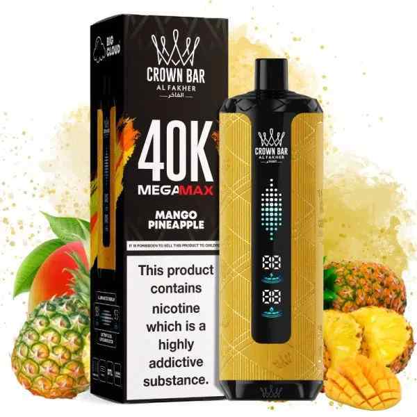Al Fakher Crown Bar Mega Max 40000 Puffs Disposable