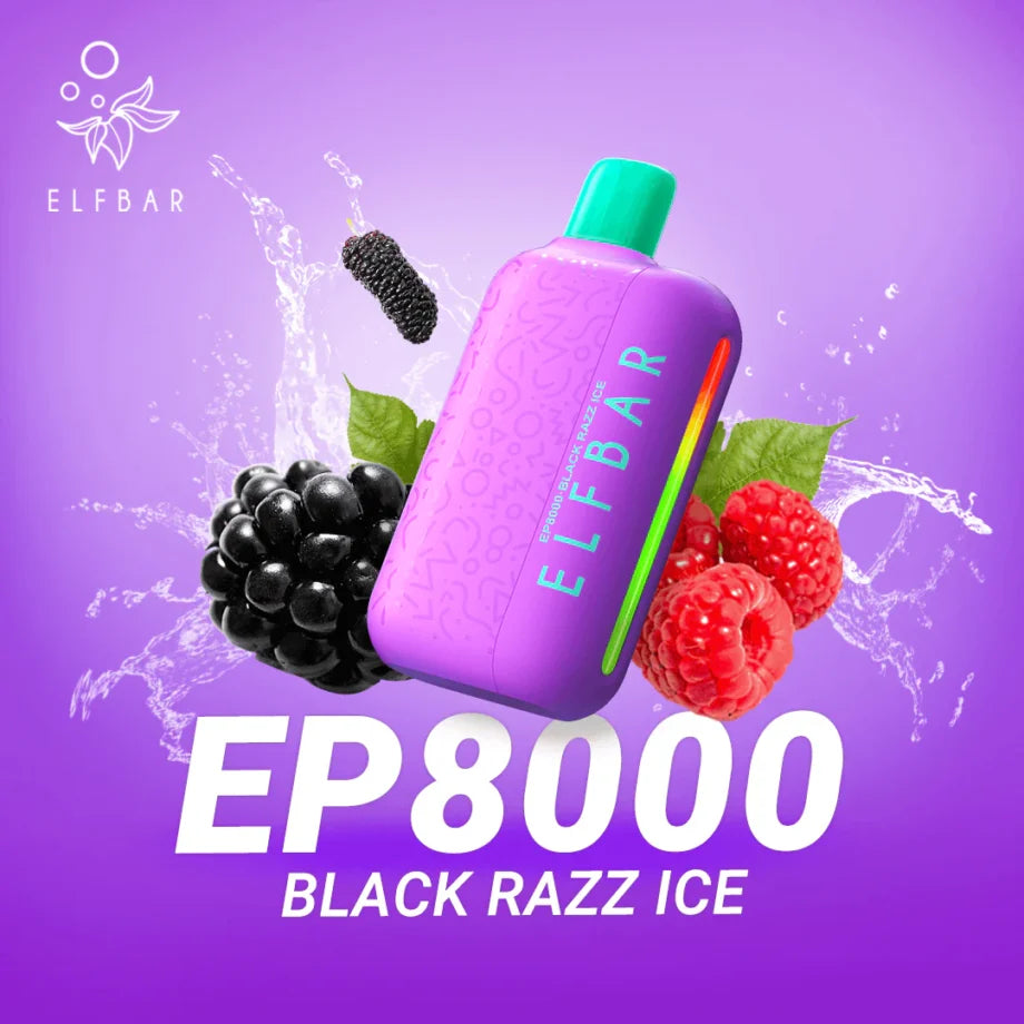 ELF BAR  EP8000 PUFF DISPOSABLE 20MG