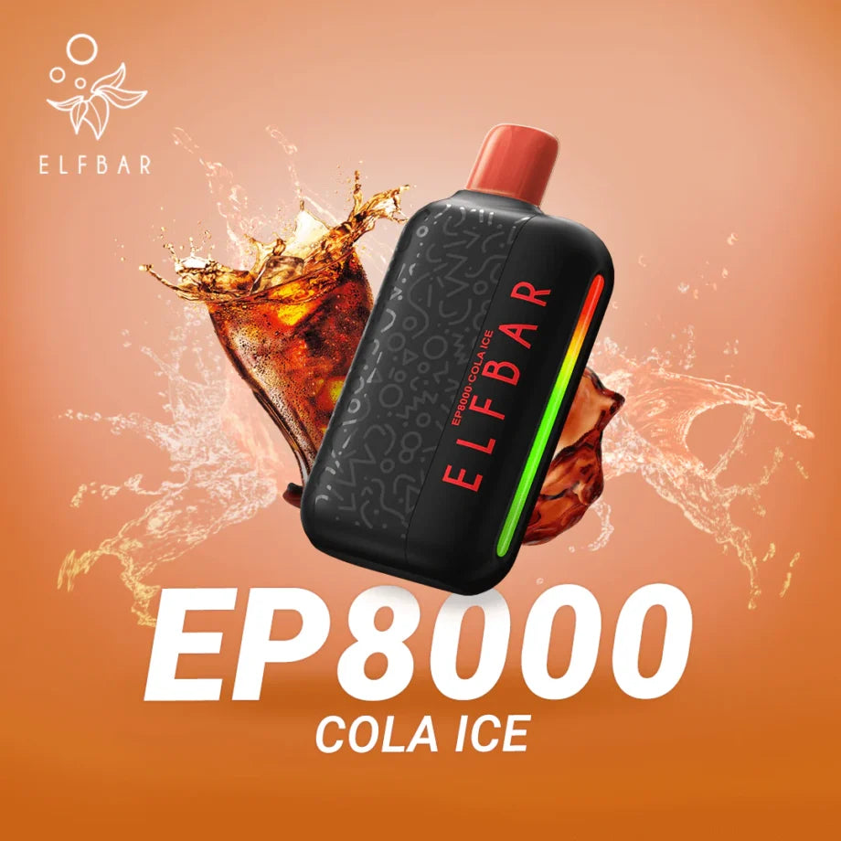 ELF BAR  EP8000 PUFF DISPOSABLE 20MG
