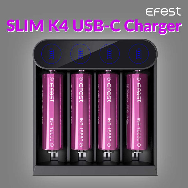 EFEST SLIM K4 CHARGER