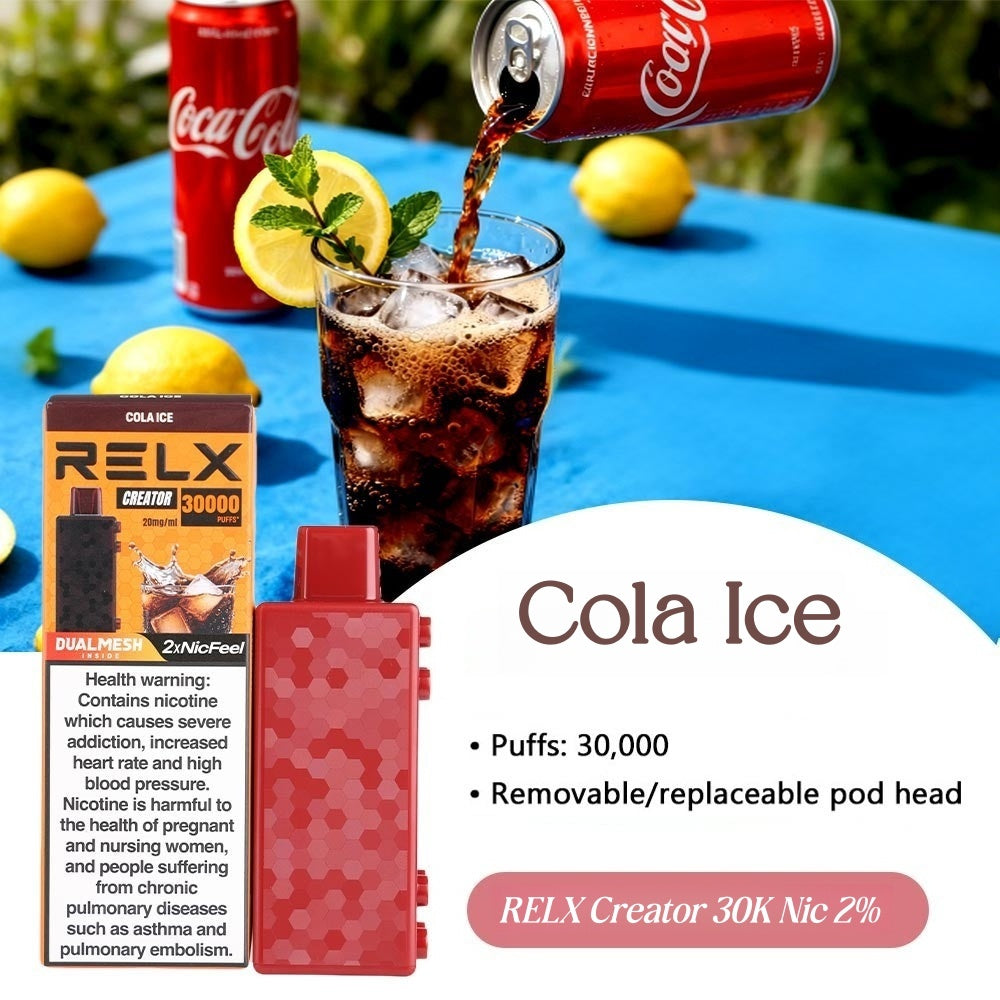 RELX CREATOR  (POD) 20MG(2%) 30,000 puffs