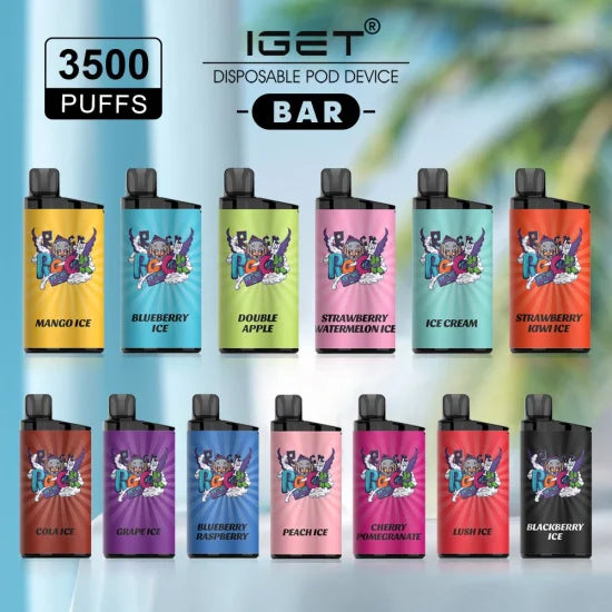 I GET BAR DISPOSABLE VAPE 3500puff - 50mg