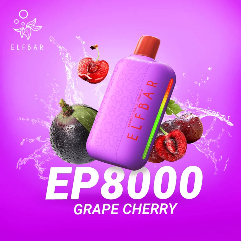 ELF BAR  EP8000 PUFF DISPOSABLE 20MG
