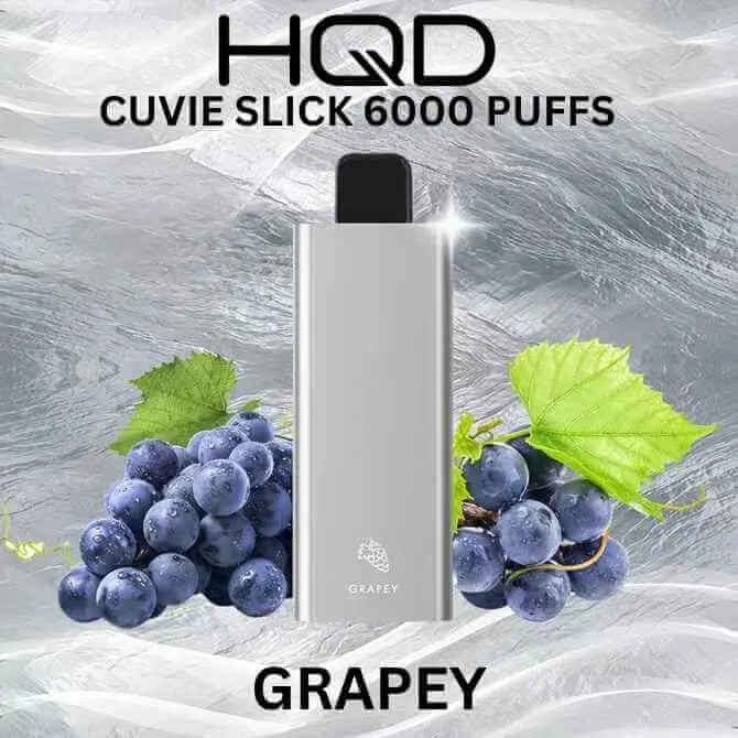HQD CUVIE SLICK DISPOSABLE VAPE 6000 puffs - 20mg HQD CUVIE SLICK DISPOSABLE VAPE 6000 puffs - 20mg
