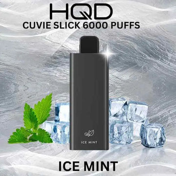 HQD CUVIE SLICK DISPOSABLE VAPE 6000 puffs - 20mg HQD CUVIE SLICK DISPOSABLE VAPE 6000 puffs - 20mg