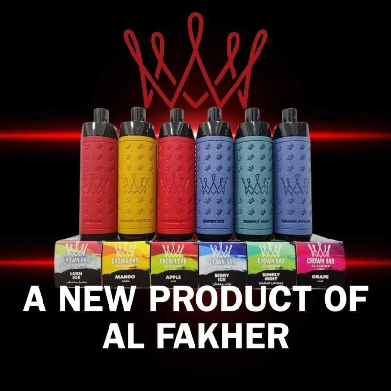 AL FAKHER CROWN BAR 8000 PUFFS 5MG