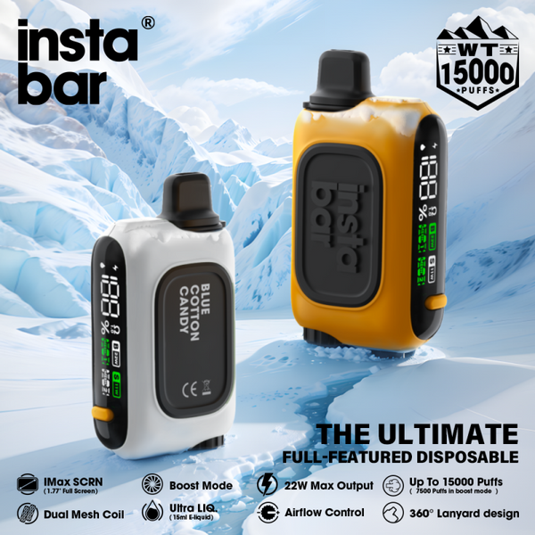 INSTA BAR  15000 PUFFS