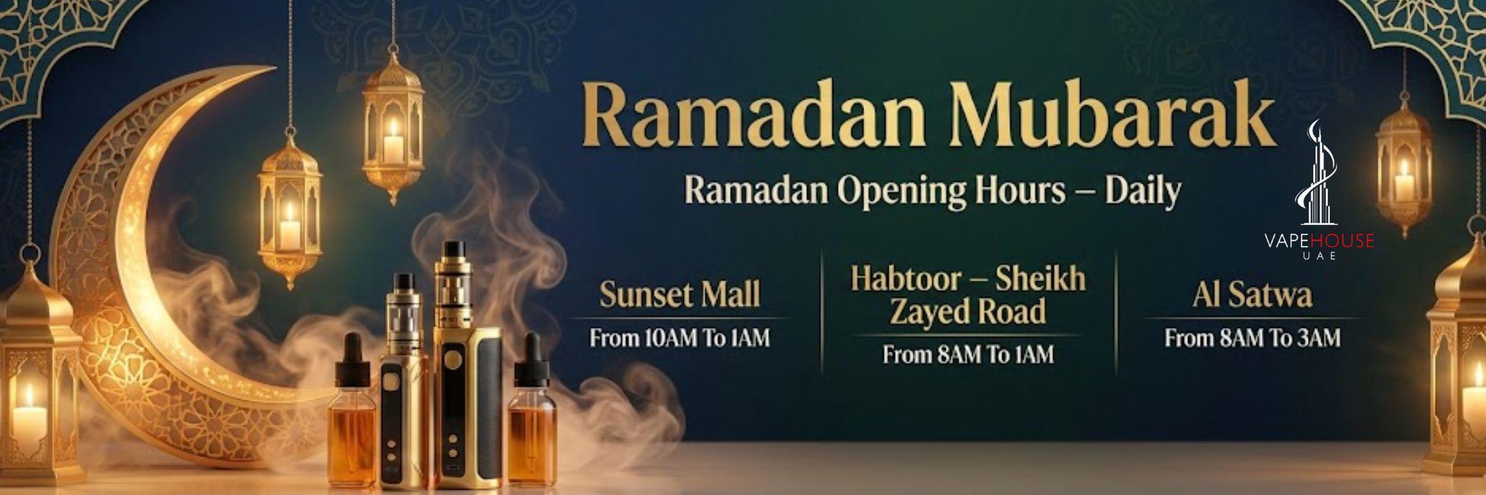 عروض رمضانية محدودة على أجهزة الفيب في دبي، مع خدمة توصيل سريعة.