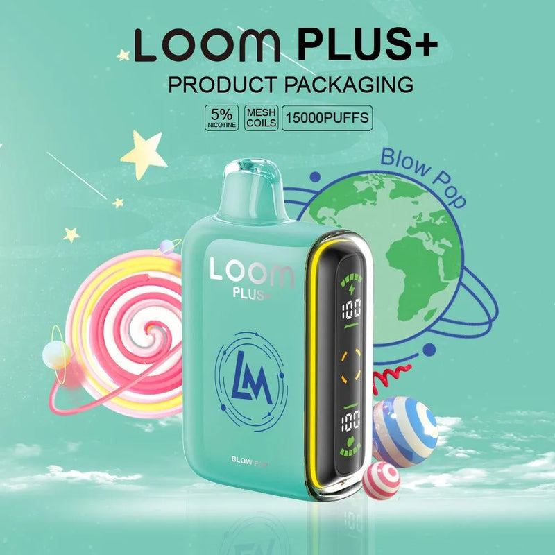 LOOM PLUS ( 15000 )  PUFFS 50MG